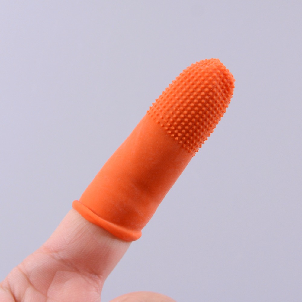 100 unids/lote Protector de dedos de goma para extensiones de cabello, herramientas de extensión de cabello, accesorios para fusión de queratina de uñas/e/U