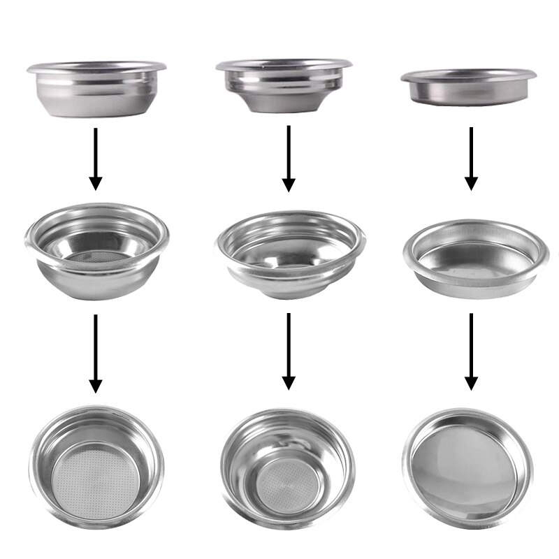 1 kop tredobbelt portafilter filterkurv 18-23 gram espressokaffe, egnet til  e61 stansehoveder