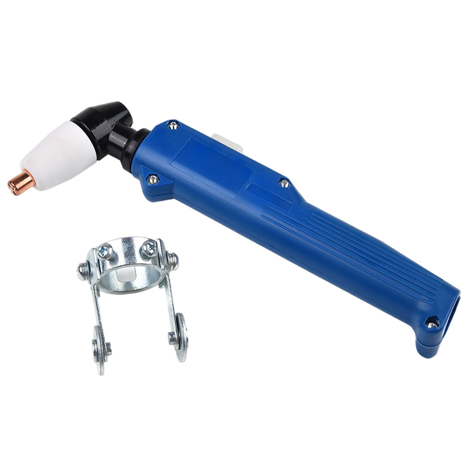 2 Pieces Handheld Plasma Cutting Torch Body with Roller Guide Wheel, Ion Cutter for Metal Drilling Grinding Accessories