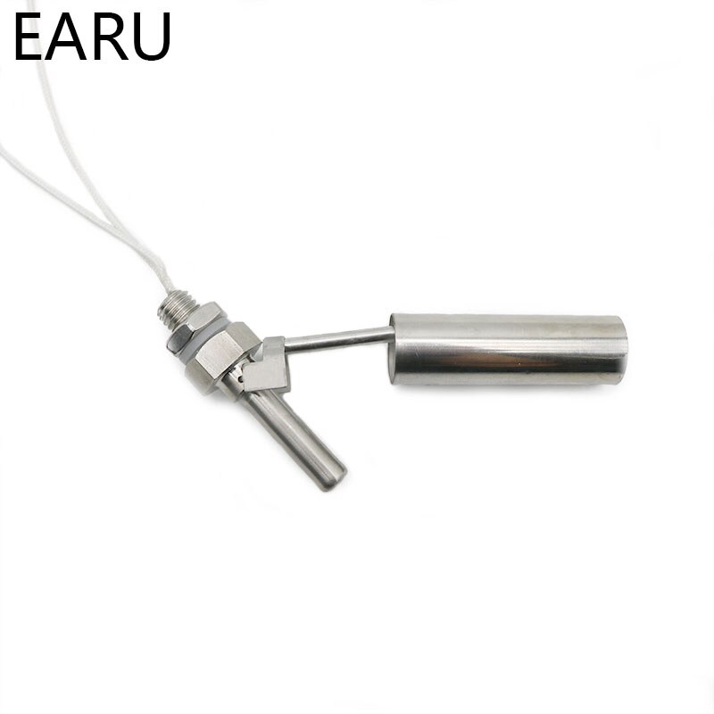 1pc Water Level Sensor Liquid Float Switch Tank Pool Aquarium Stainless Steel Water Pump Switch Metal Float Switch Controller