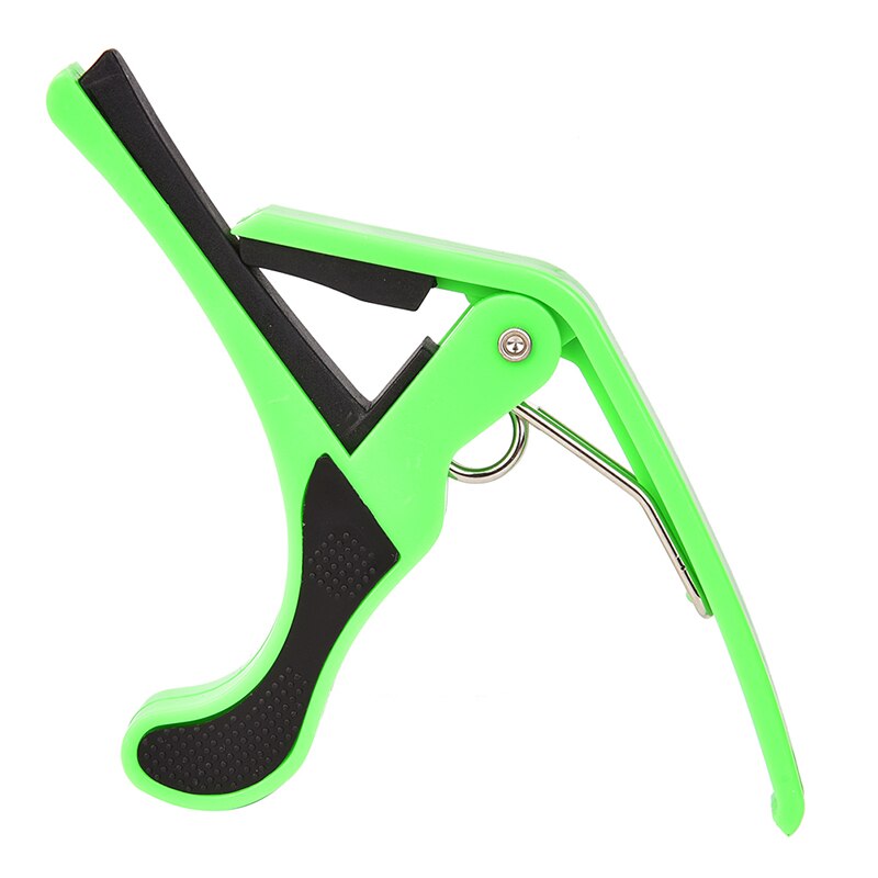 1PCS 6 Colors Key Acoustic Classic Guitar Capo For Tone Guitar Capo Quick Change Clamp: Green