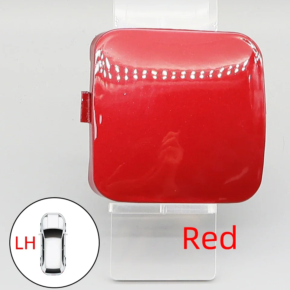 Auto Front Bumper Towing Hook Eye Cover Cap For Toyota Rav4 RAV4 Tow Hook Hauling Trailer Lid Red Silver White: COLORLESS
