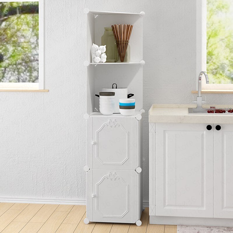 Triangle Cabinet Corner Multi-function Rack Resin Plastic Storage Small Living Room French Muebles Dormitorio Bedroom Furniture