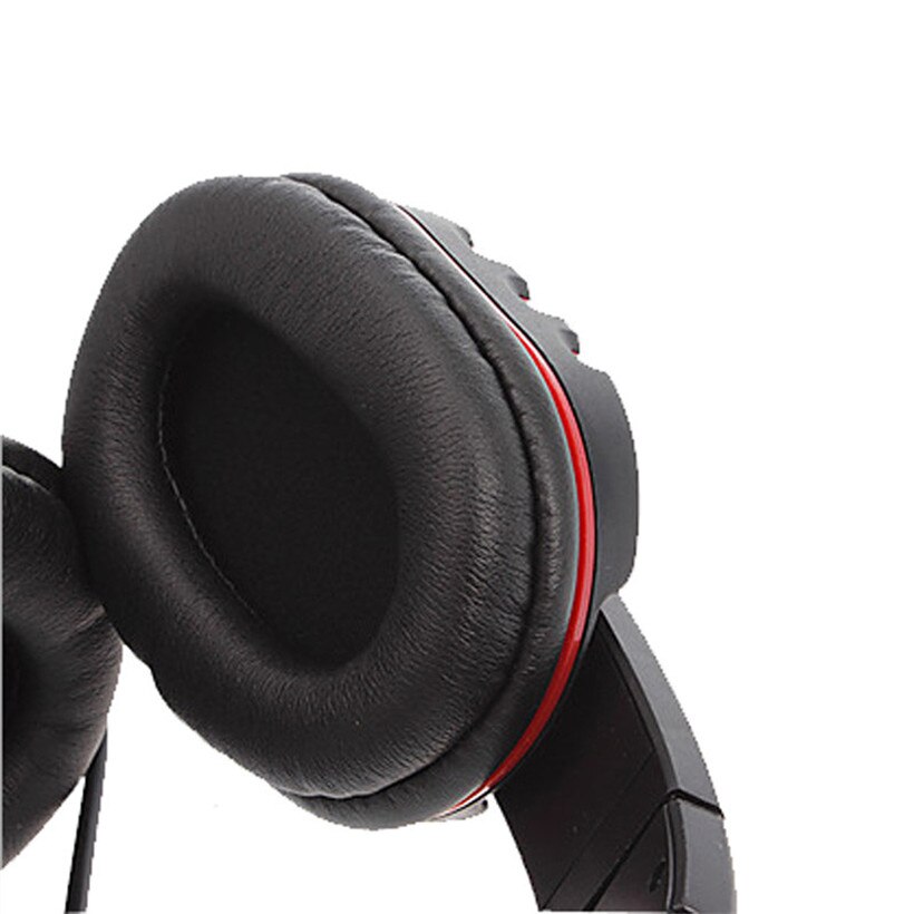 Advanced Headset Black+Red USB Wired Stereo Micphone Gaming Headphone For Sony PS3 for PS4 PC L0315