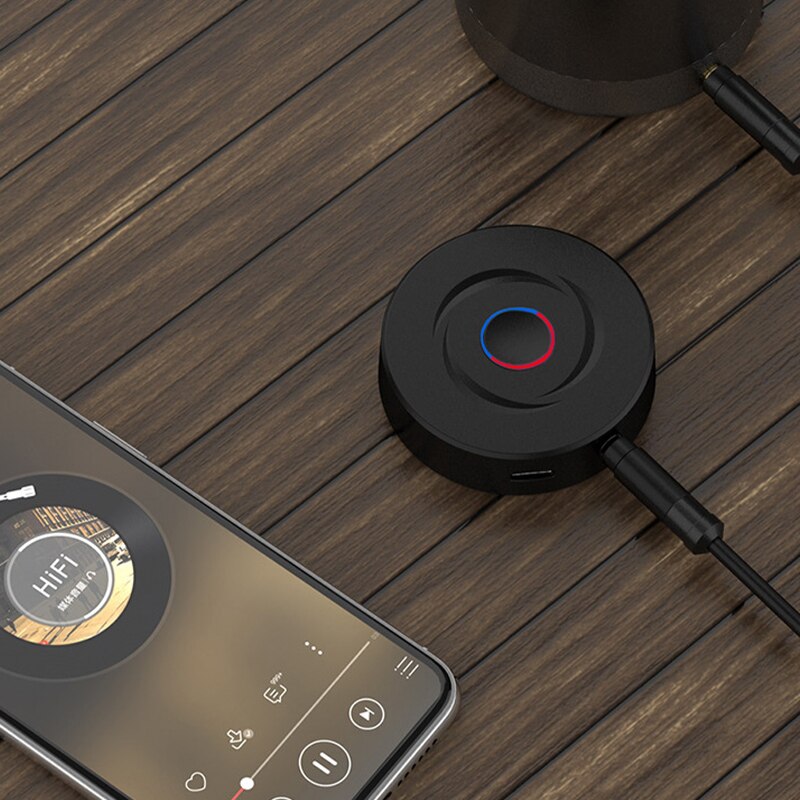 Bluetooth 5.0 Transmitter Receiver Wireless Adapter RX TX for Car Kit AUX 3.5mm Bluetooth Dongle for TV Headphone PC Speaker