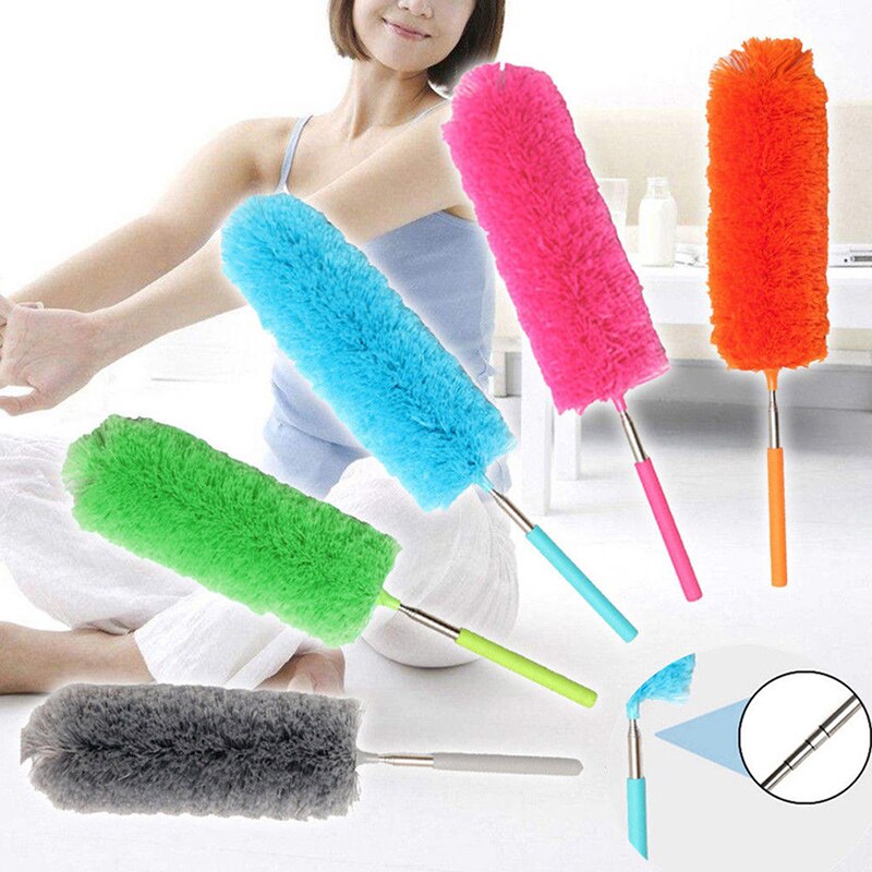 Upgraded Microfiber Flexible Duster Brush Static Anti Dusting Cleaner Soft Brush Home Air-condition Car Furniture Cleaning Tool