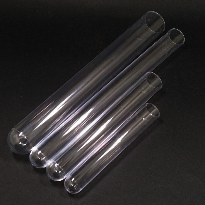 200pcs/lot DIA12mm to 20mm Chemistry Plastic Test Tubes Vials Color Caps Liquid Container for Office School