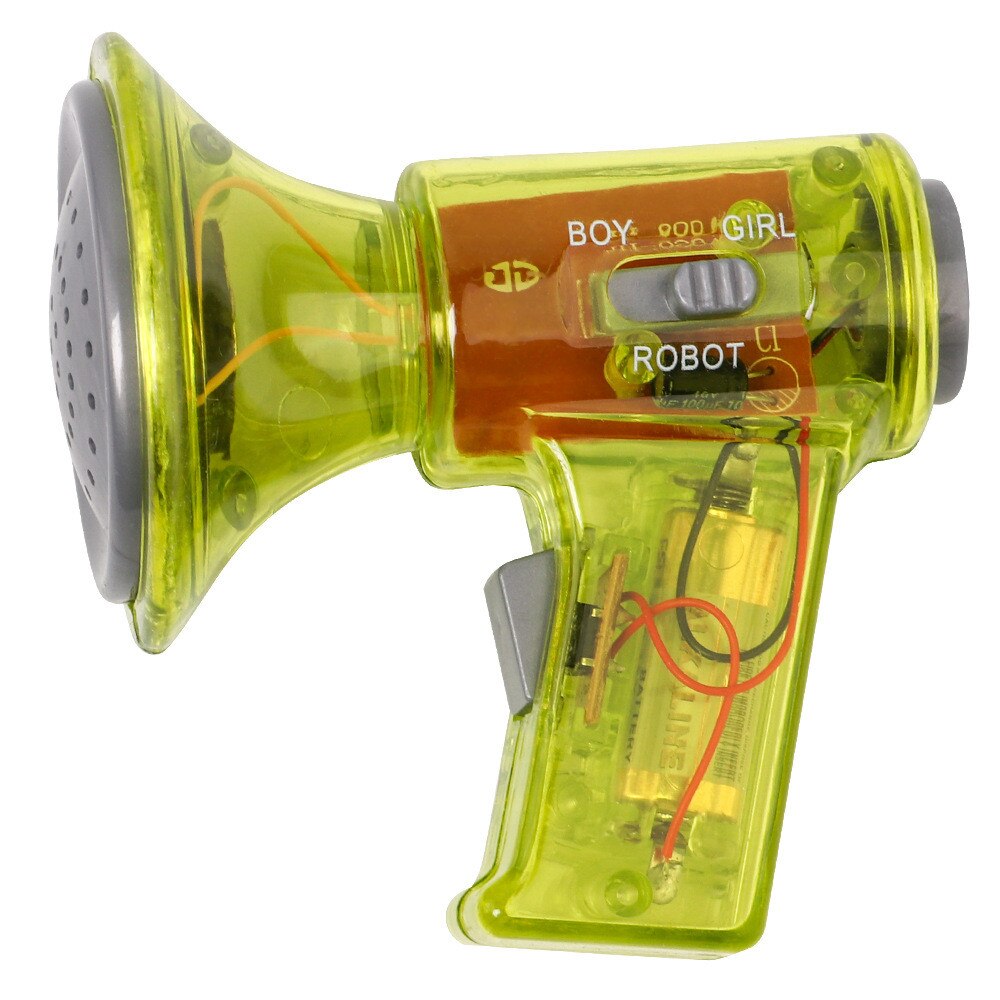 Grappige Multi Voice Changer Versterker 3 Verschillende Stemmen Fun Speelgoed Speaker Kids Educatief Kinderen Speelgoed: C