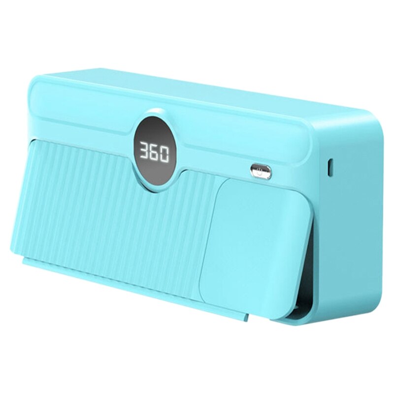 Smart UVC Disinfection Toothbrush Holder Disinfection Tool Drying LED Portable Toothbrush Disinfection Box: Blue