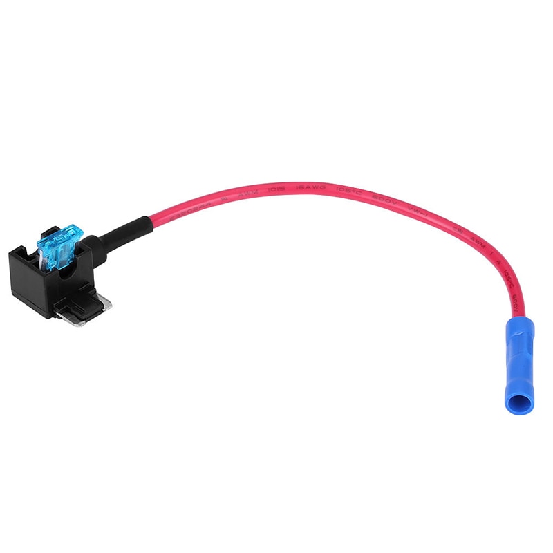 5pcs Practical Fuse Tap Adapter 15A Micro Mini Blade Fuse Holder For Car