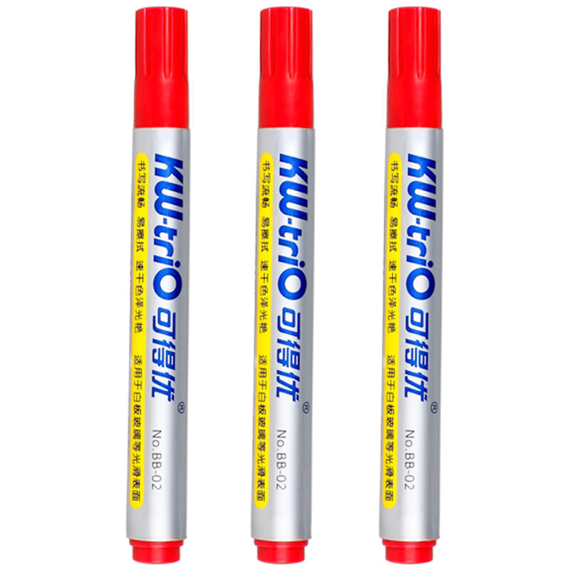 12pcs/Lot Whiteboard Pen School Classroom Dry Erase Markers Pen Easy Chalk White Board Pens Office School Supplies