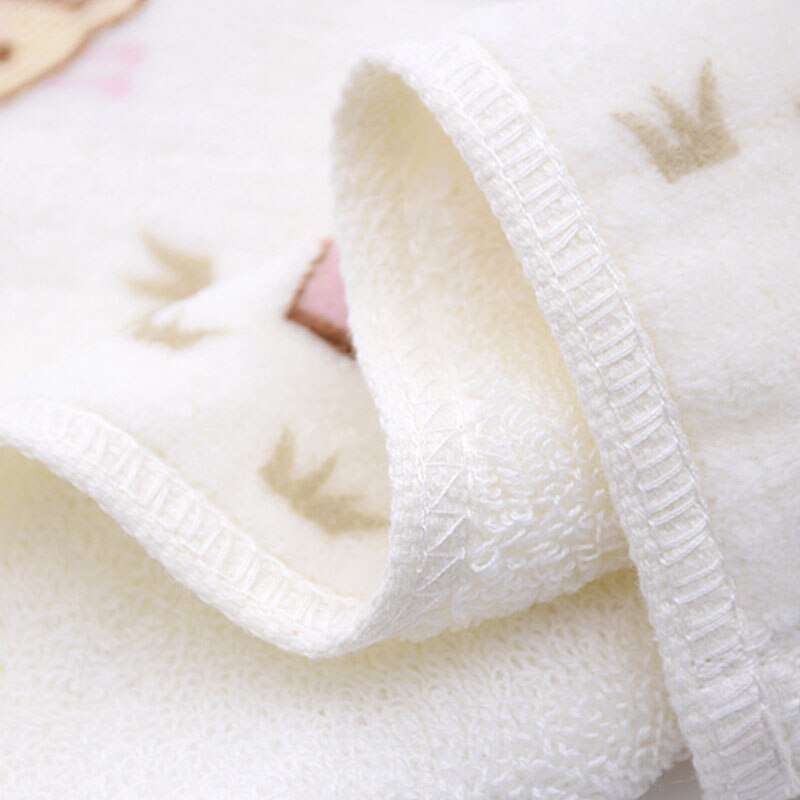 Cotton Baby Towel Washcloth Baby Feeding Baby Face Towels Washers Hand Cute Cartoon Wipe Wash Cloth Super Soft Water Absorption