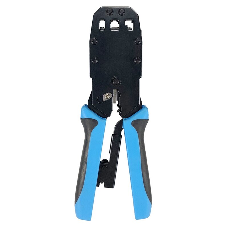 Rede rj45 crimper 10p 8p 6p 4p ferramentas de friso stripper para rj45 rj11 rj12 rj50 conector ethernet cabo
