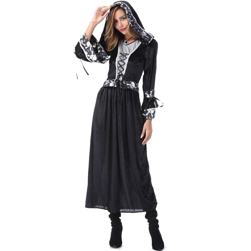 Sweethearts outfit schedel dood vampier kostuum voor cosplay heksenpak mannen en vrouwen kostuums