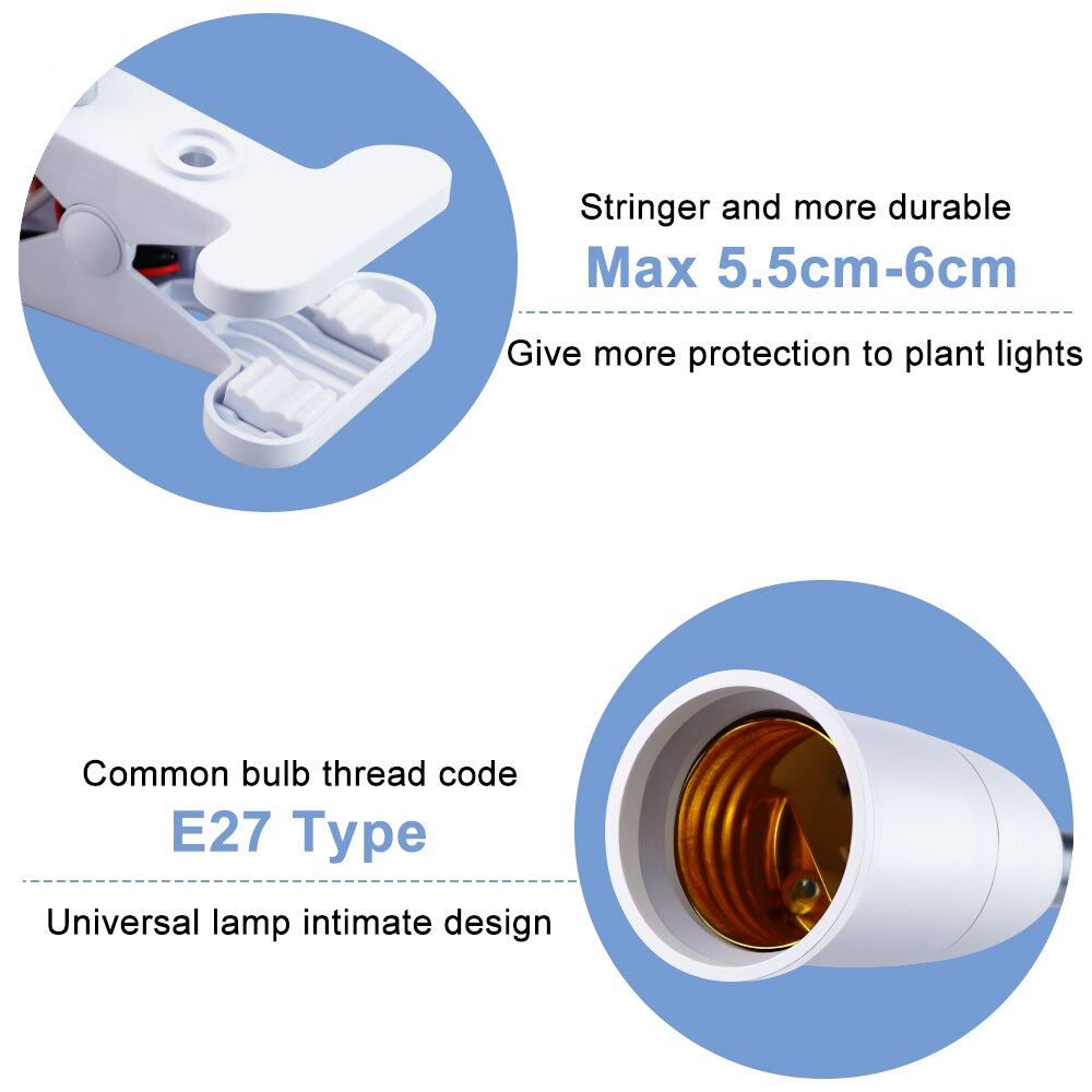 Phyto Lamp Led Volledige Spectrum Eu Us Plug Led Grow Light E27 Plant Groeien Lamp Fitolamp Voor Indoor Zaailing Bloem grow Tent Box