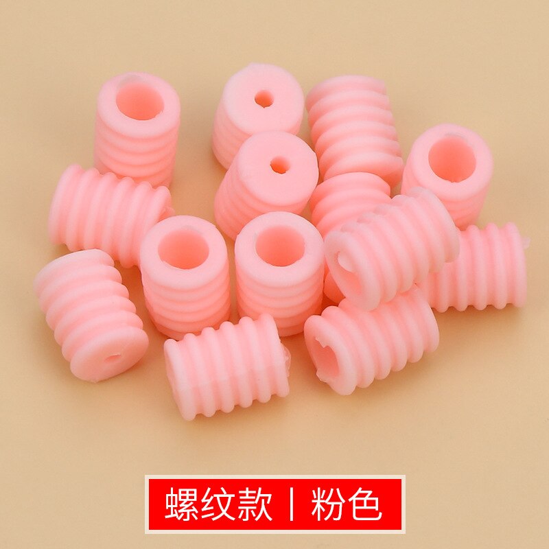 100 stücke Einstellbare maske Silikon Cord Schlösser Non Slip Stopper Bunte Elastische Band Lanyard Schnalle Kordelzug Schaltet Zubehör
