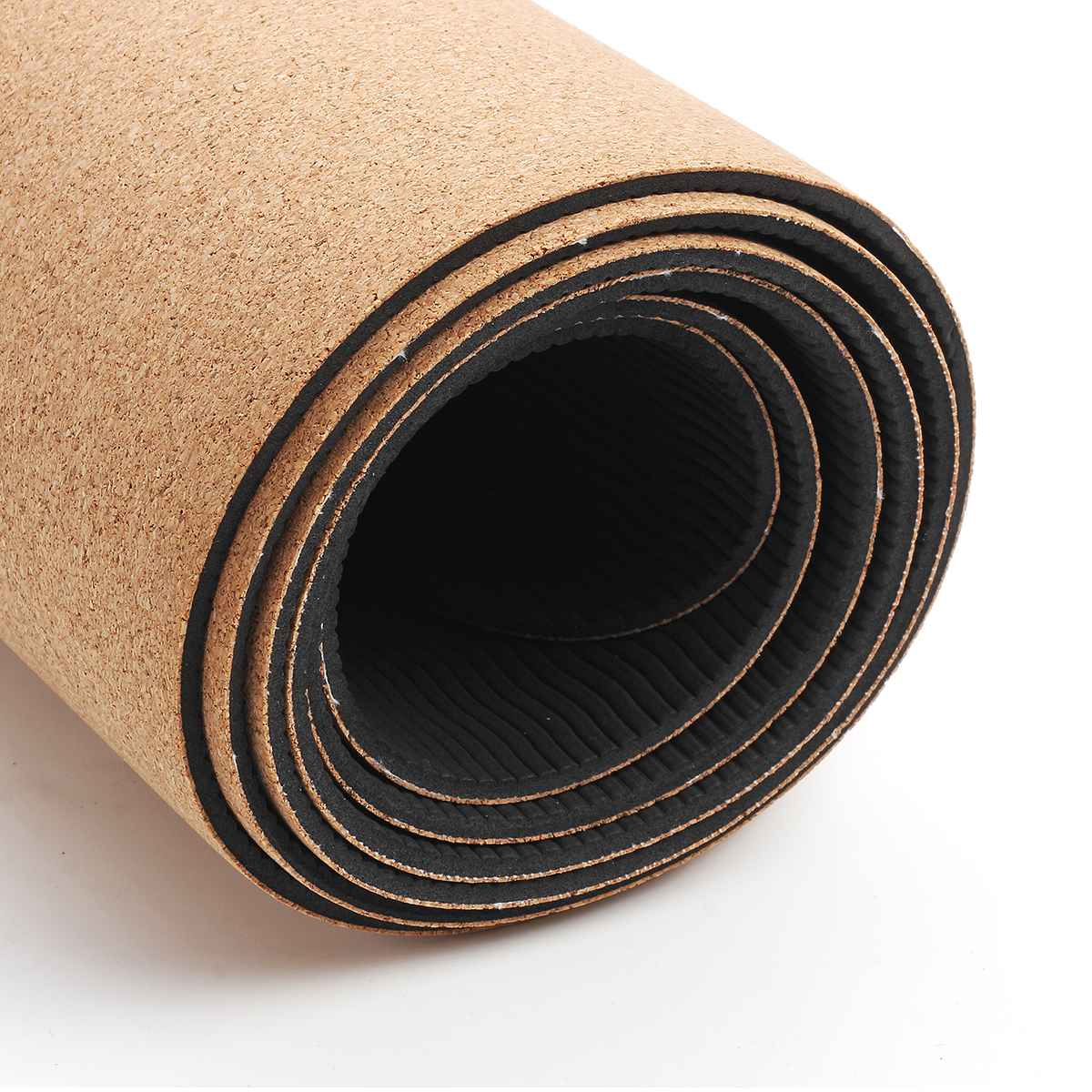 4/5/6/8 Mm Natuurlijke Kurk Tpe Yoga Mat Antislip Fitness Gym Oefening Sport Absorberen Zweet pilates Pads 183X61cm Yoga Matten