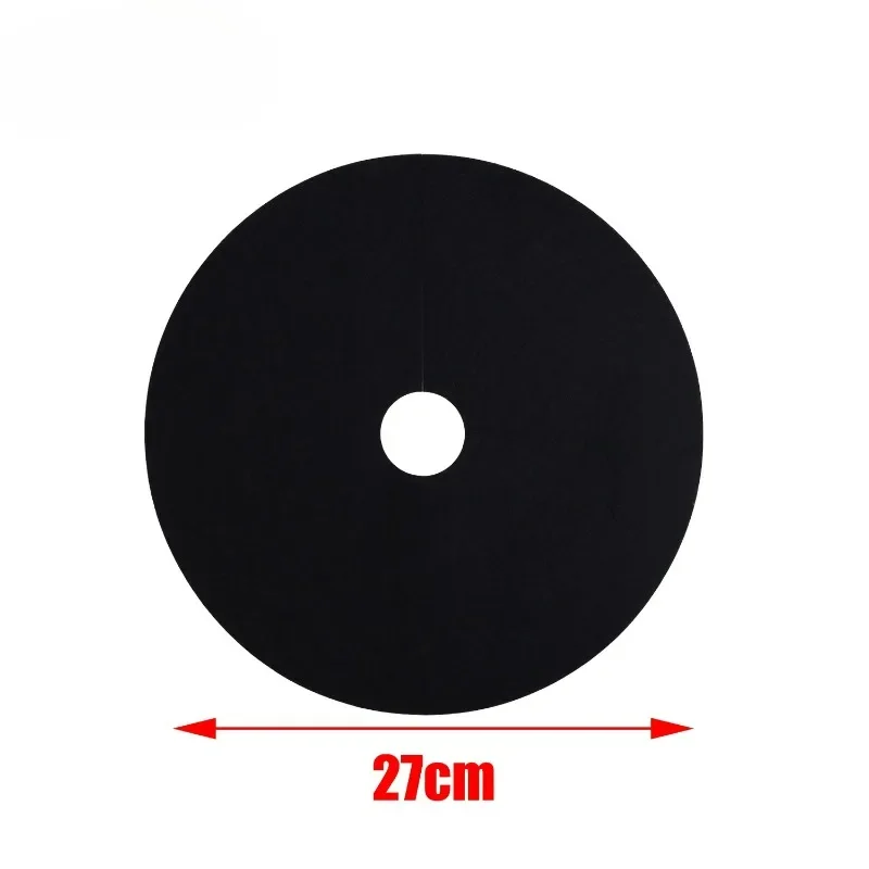 15/25/27/32cm anillos de paleta de árbol esteras protectoras de árboles película reutilizable para césped y jardín estera de barrera de Control de malezas para protección de raíces de plantas: L / Oro