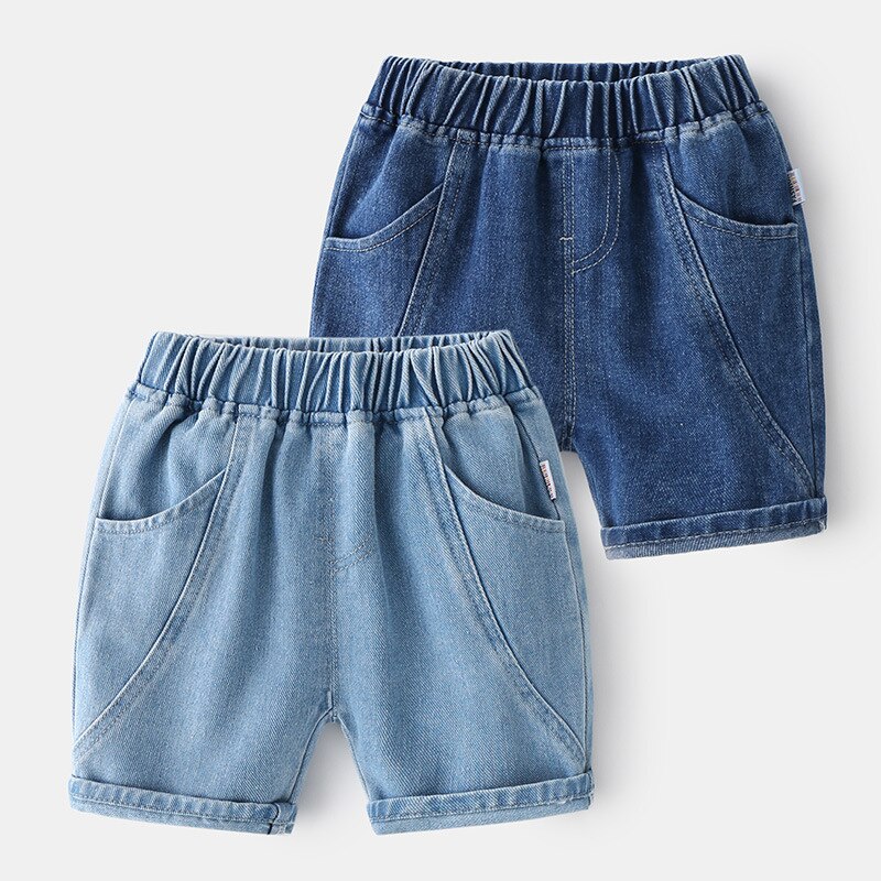 Beau short d'été en Jean pour garçons et filles, longueur aux genoux, tenue décontractée, vêtements pour enfants