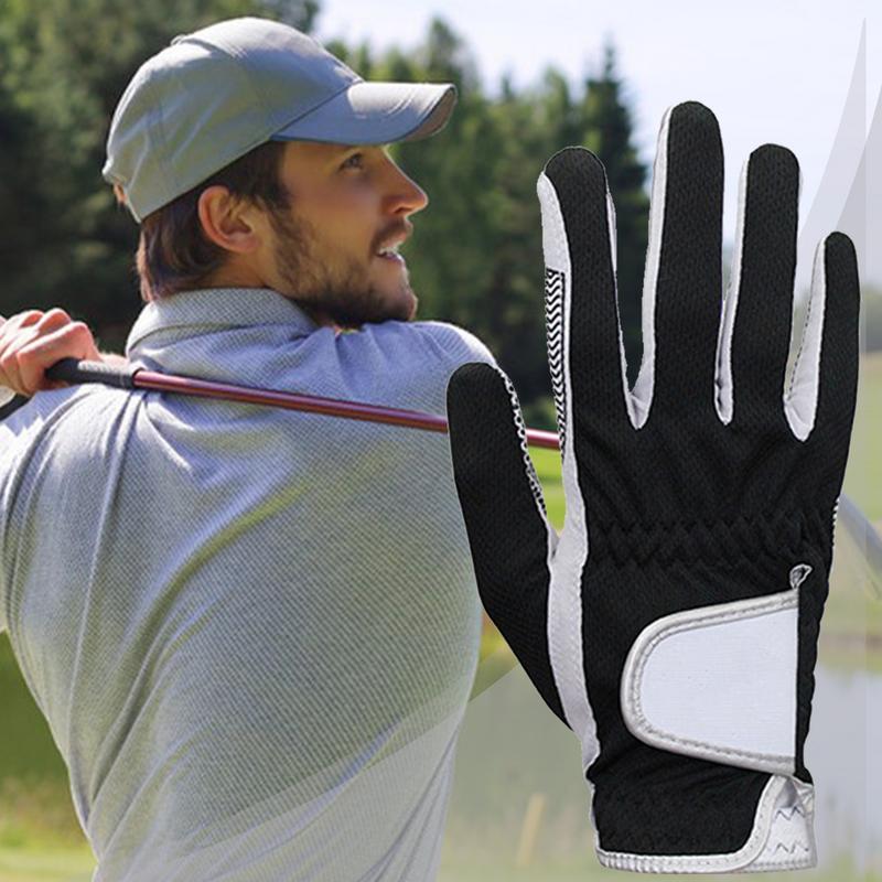 Herren Golf handschuhe atmungsaktive Golf handschuhe für sterben rechte oder linke Hand für Herren verstellbare Herren Golf handschuhe für Golfspieler männer