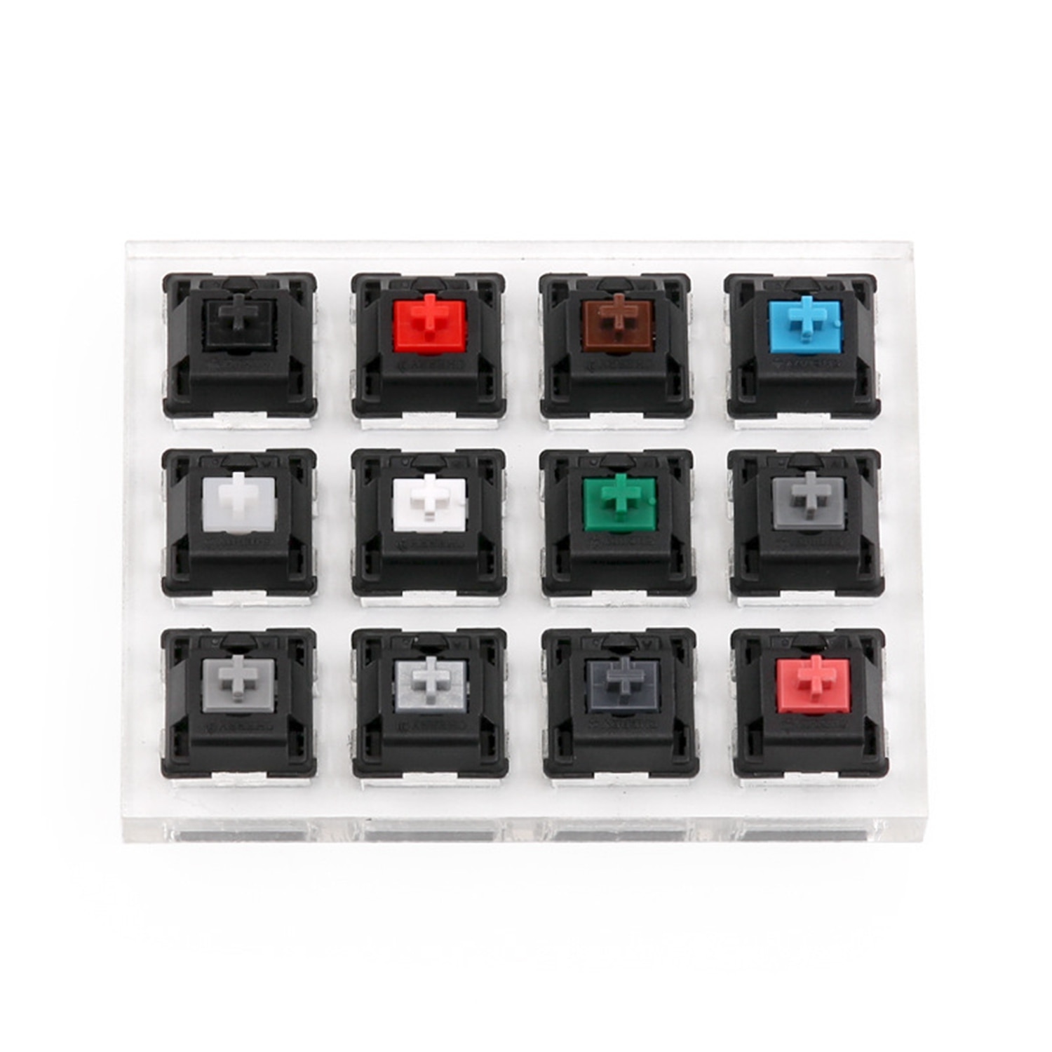 Acrylic Keyboard Tester Plastic Keycap Sampler for... – Grandado
