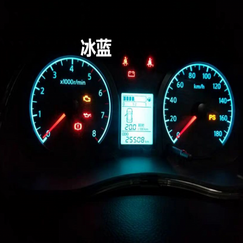 Osram lámpara LED cuenta 3528 parche 4 pines blanco rojo amarillo verde azul luz brillante 1210 lámpara de panel de instrumentos de automóvil importada