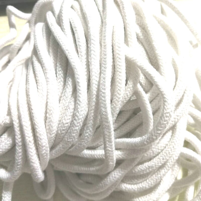 Fil de coton absorbant, utilisé pour la culture hydroponique, accessoires pour pots de fleurs, cordon de 5 mm de diamètre