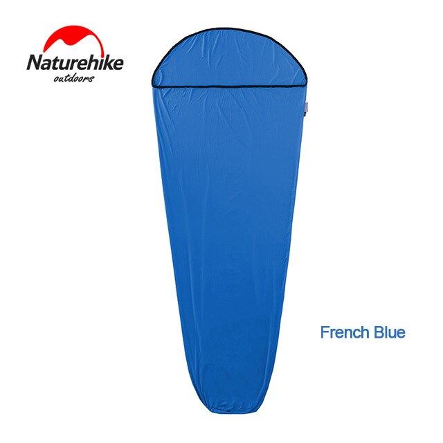 Naturehike sovepose med høj elasticitet til forretningsrejser på hotel ultralette bærbare campingplader  nh17 n 002- d: Fransk blå