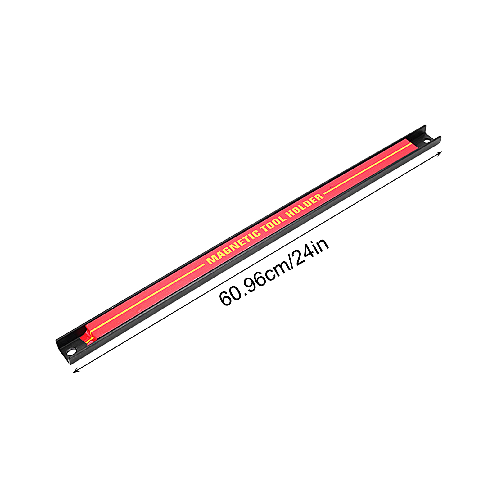 Barra magnética para herramientas, soporte de herramientas de pared de gran capacidad, barra de herramientas de Metal para taller de garaje, organizador de herramientas que ahorra espacio para automoción: Amarillo y negro