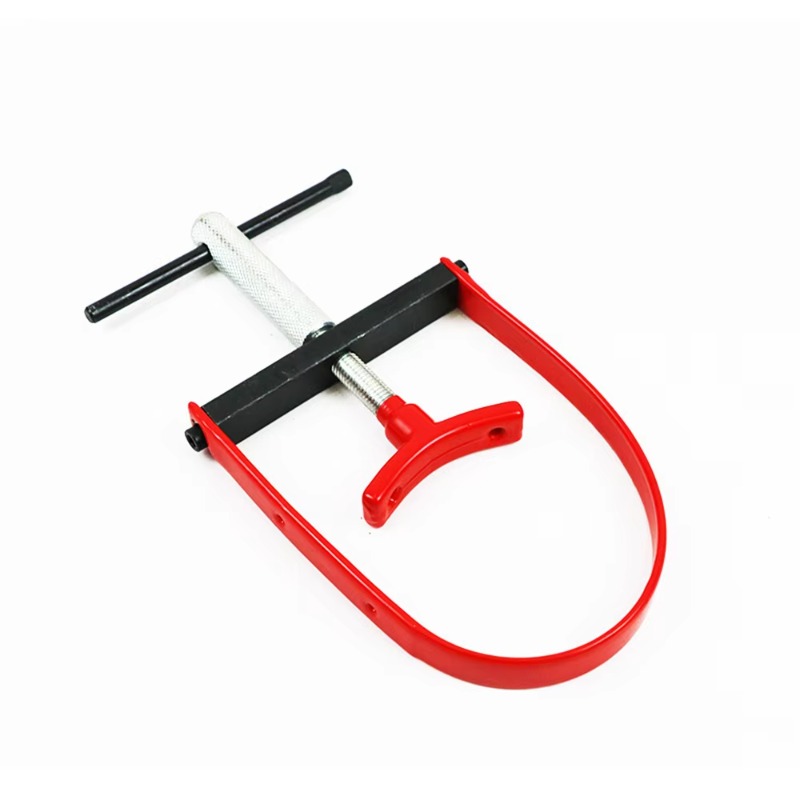 Soporte para volante de motocicleta, herramienta de sujeción de polea de embrague, dispositivo de bloqueo Universal, fijador de piñón, herramienta de garaje, mantenimiento del motor