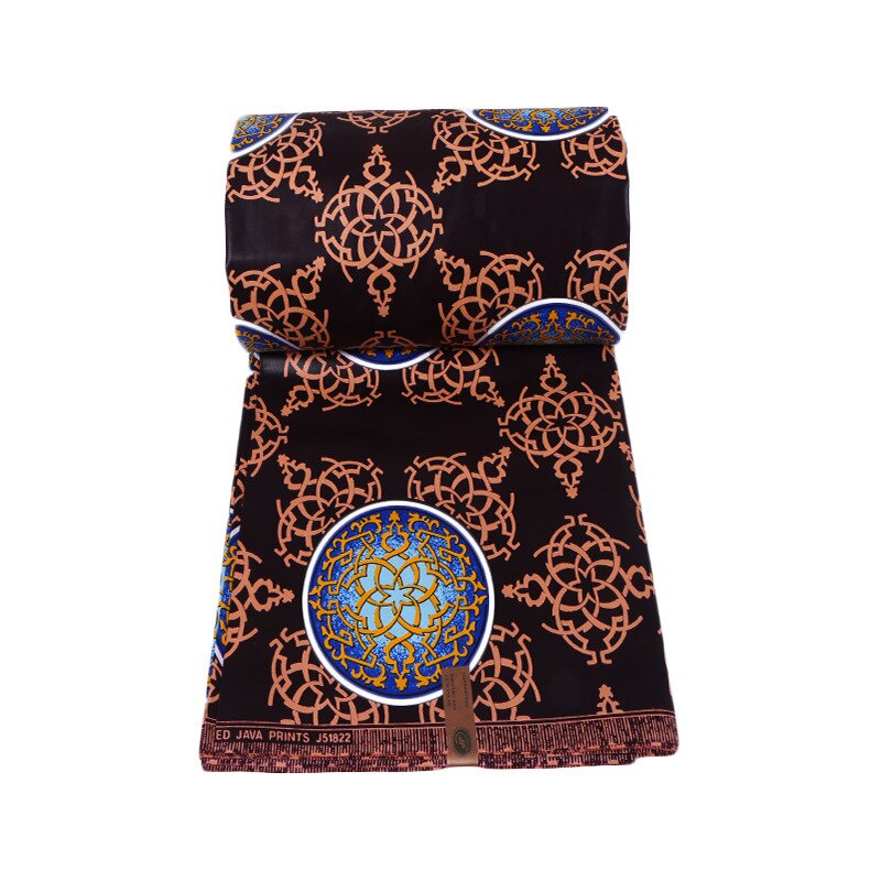 Veritable Guarantee Real Dutch Wax Arrivals Pagnes African Real Dutch Wax 6Yard/lot Fabric