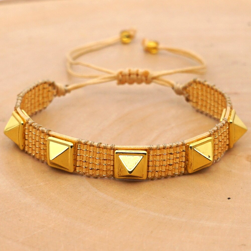Bluestar Gold Miyuki Armband Set Voor Vrouwen Handgemaakte Weefgetouw Kralen Charm Armbanden Armband Vrouwelijke Kwastje Sieraden: 5