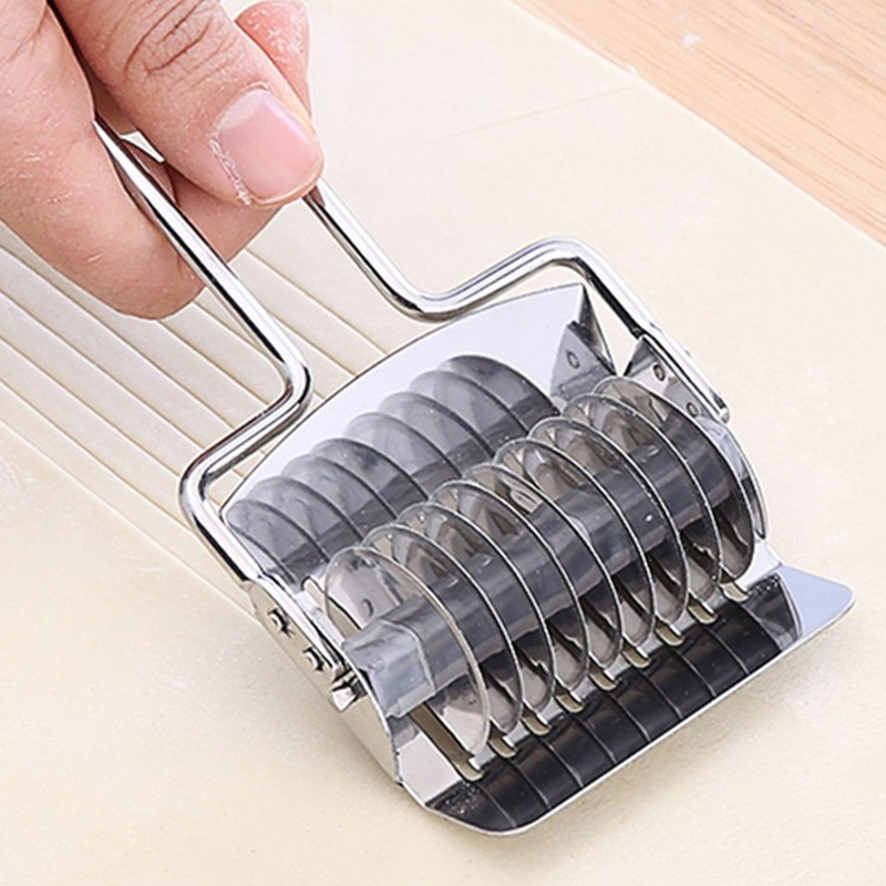 DIY Stainless Steel Manual Noodle Making Pasta Machine Pressing Pasta Machine Multifunction Rolling Ginger Garlic Grater Food Mi