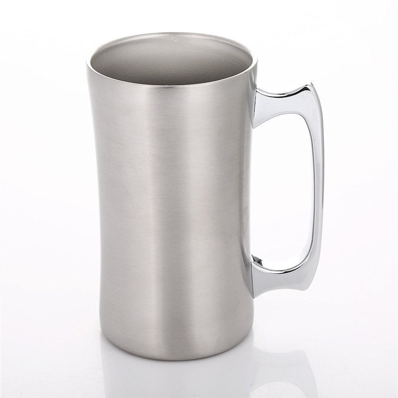Realand 20 unze Premium Edelstahl Vakuum Doppel Wand Isoliert Bier Becher Kaffee Tasse Milch Wasser Soda Tumbler mit Griff