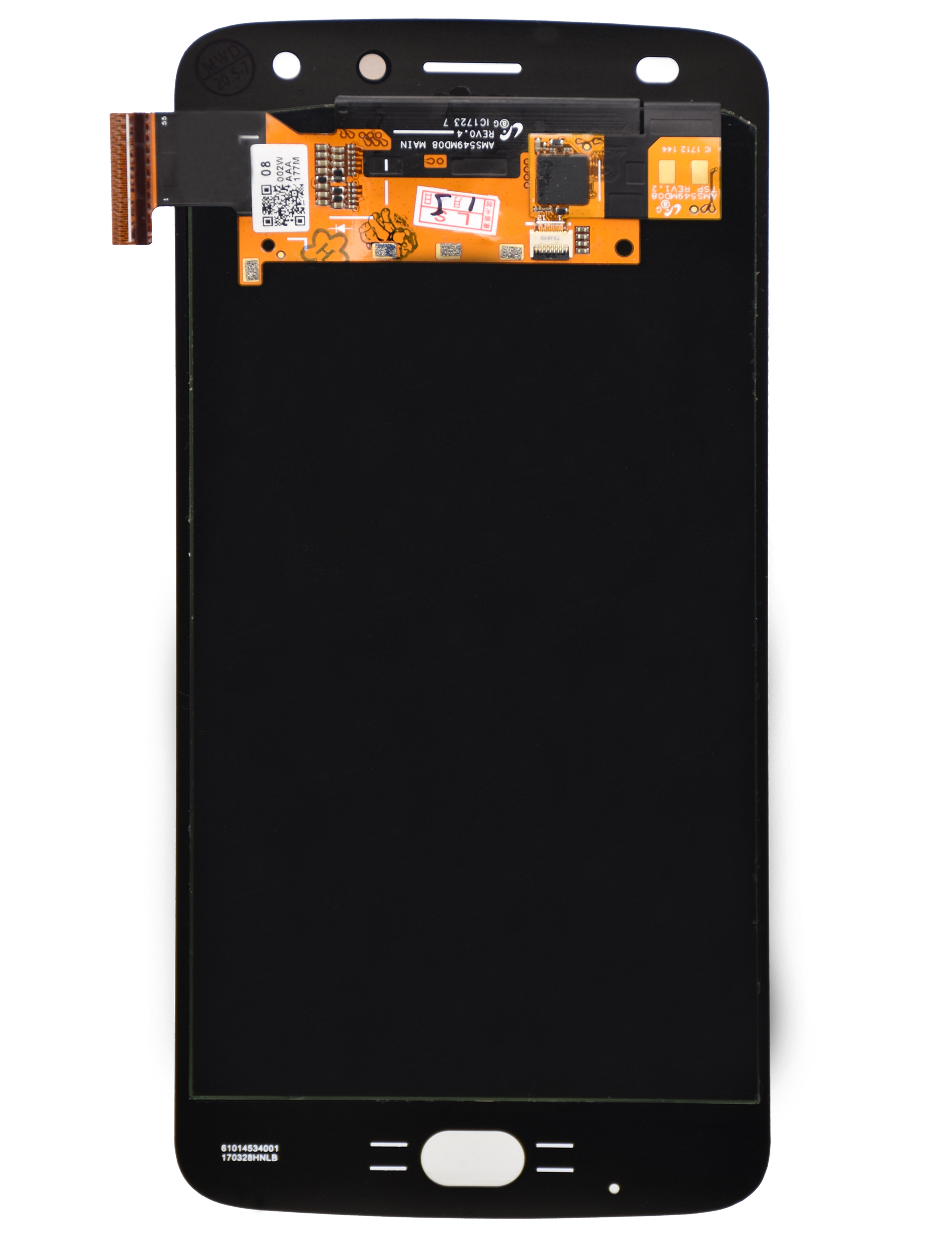 5.5&quot; AMOLED Original For Motorola Moto Z2 Play LCD Display Touch Screen Digitizer Assembly For XT1710-02 XT1710-06 Replacement