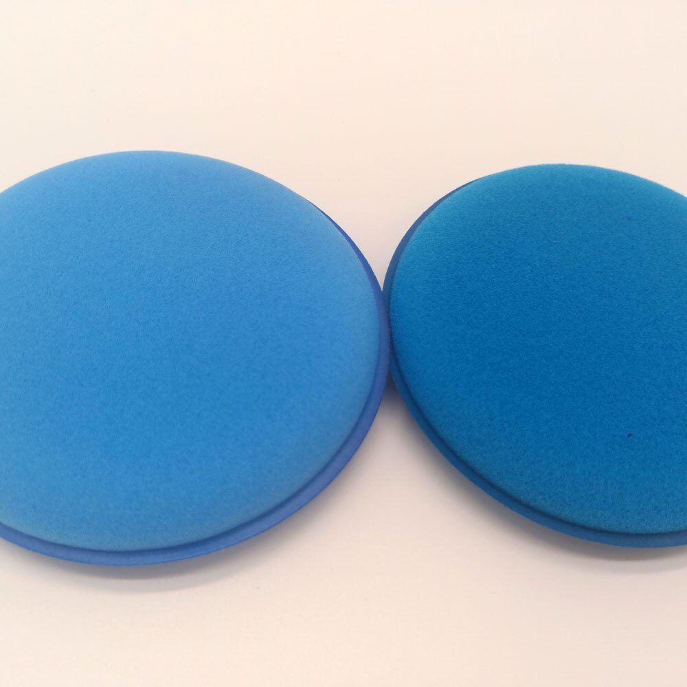 Ronde spons foam hand polijsten pad auto spons wax Polish Schuim Spons Auto Wax Pad auto polijsten kit