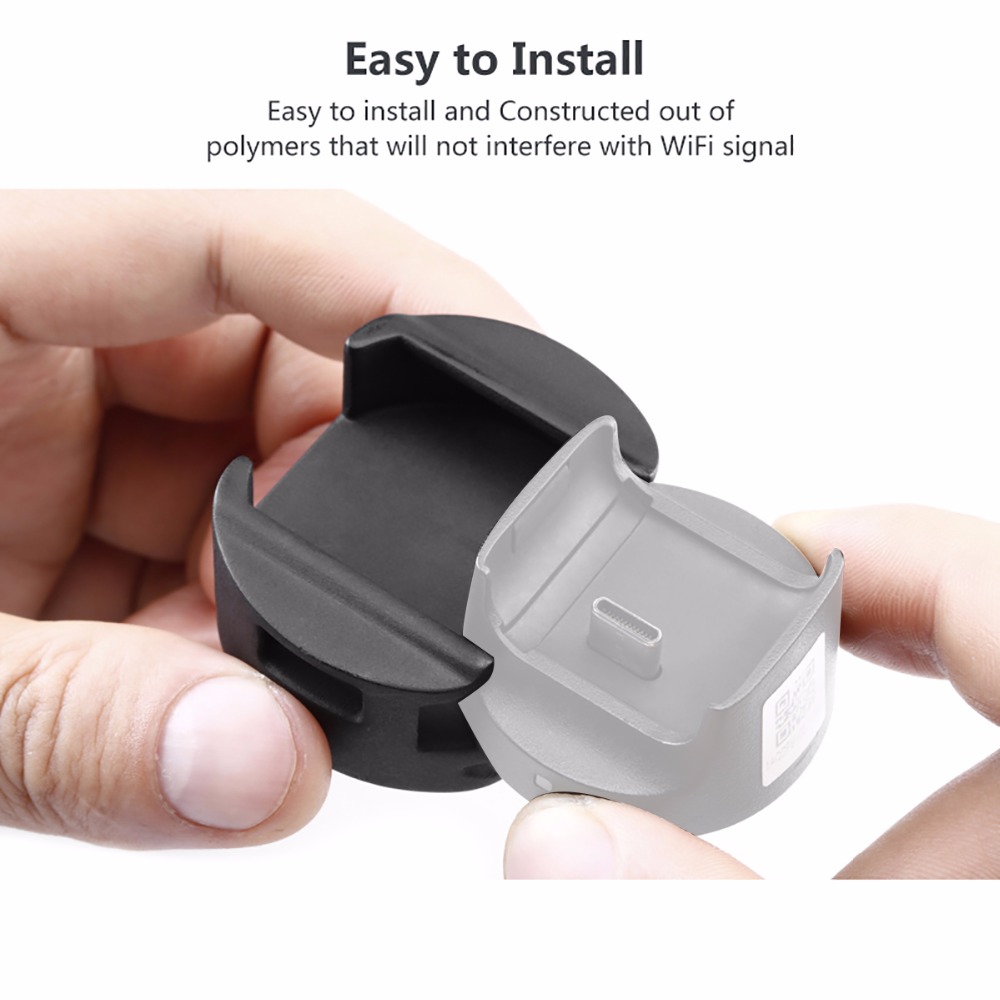 DJI OSMO POCKET Accessories - Tripod Adapter Base for Wifi Module Phone Fixed Holder Wide Angle Lens for Osmo Pocket Gimbal