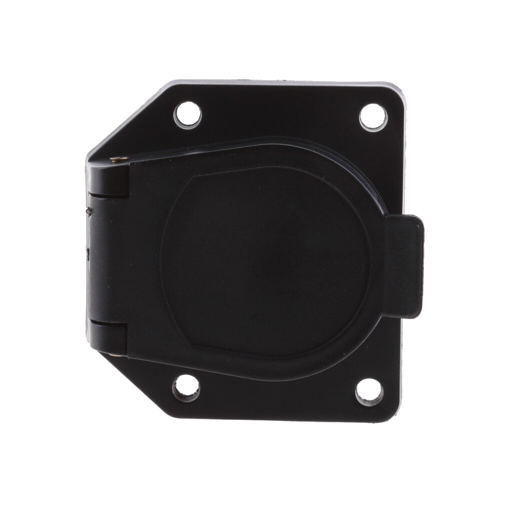 7 Way Round Trailer Connector Female RV Light Plug Connector 7 Poles - US