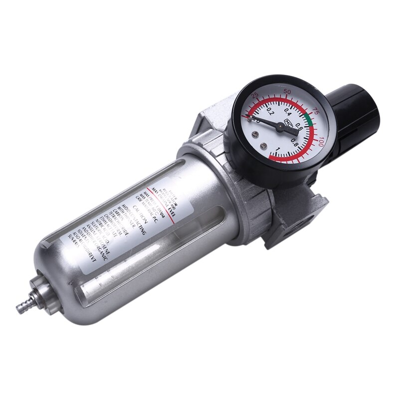1/2 zoll Sfr400 Druckluft Filter Regler Combo Luftfilter Manometer Bausatz Manometer