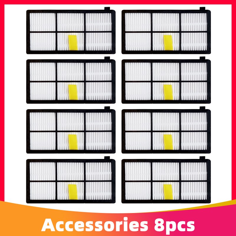 Wichtigsten Pinsel Seite Pinsel Hepa-Filter für iRobot Roomba 800 900 Serie 860 880 890 960 965 981 980 Roboter staubsauger Teile: N