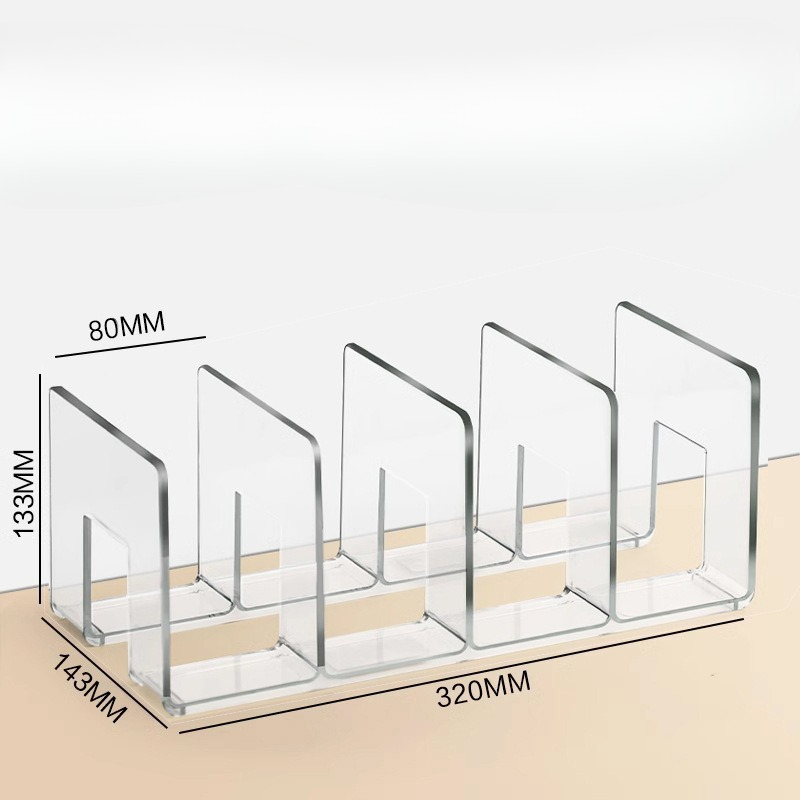 Doorzichtige plastic portemonnee handtas organisator 4-delige tas kast plankverdeler portemonnee displaystandaard handtas opslag organisator houder