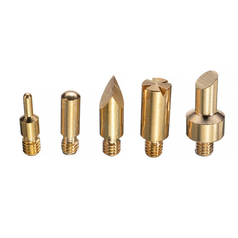 61Pcs Wood Burning Tips Kit Carving Burner Pyrography Soldering Iron Wood Leather Engraving Burning Pen For DIY Art Embossing