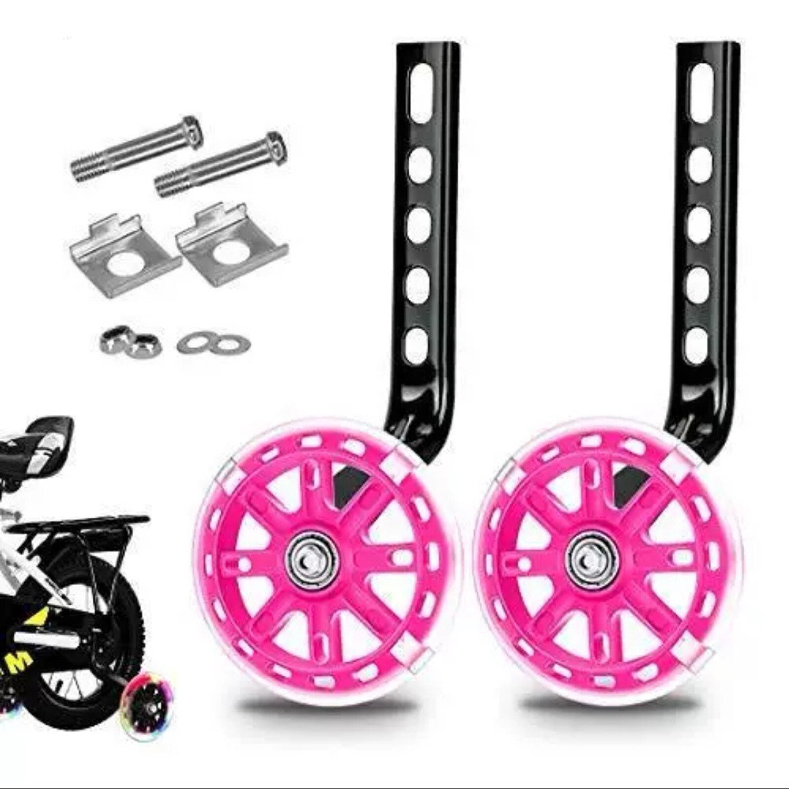 Roues de vélo pour enfants, 40 #20 pouces, stabilisateurs de vélo, Support de sécurité, roues auxiliaires