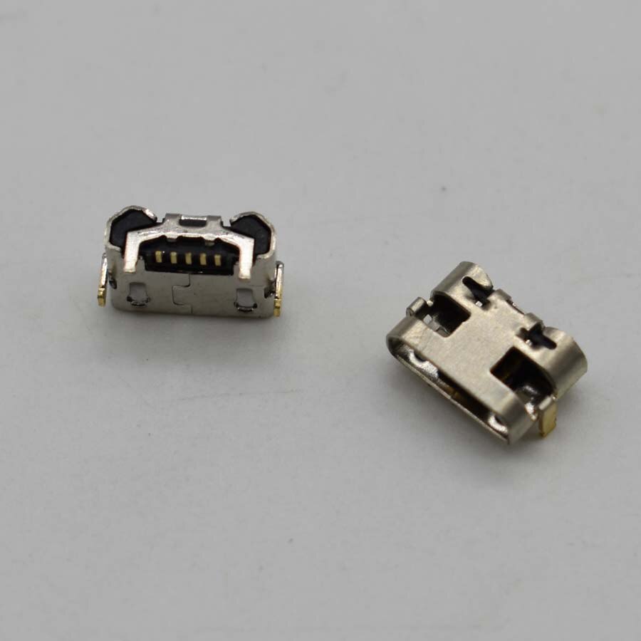 100 Stks/partij Micro Usb Opladen Dock Connector Socket Port Voor Motorola Moto G5S XT1793 XT1794 XT1792