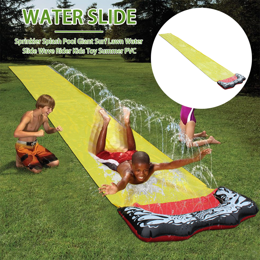 Spaß Wasser Rutsche freundlicher Spielzeug Sommer Park Welle Fahrer PVC draussen Garten Spritzen Schwimmbad Sprinkler Riesen Surfen Surfbrett Rasen Hinterhof