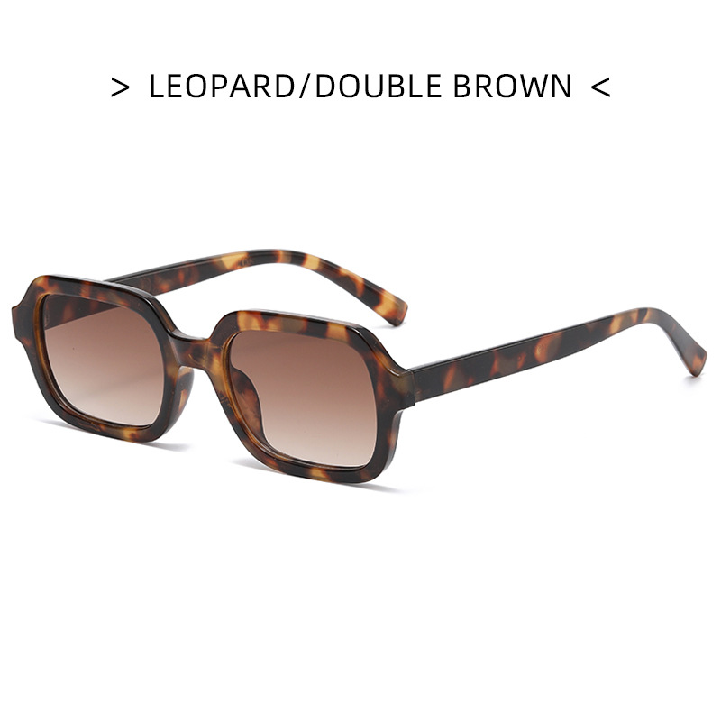 Vwktuun Jahrgang damen-sonnenbrille, kleines quadratisches modell,  uv400 farbenfrohe Straße-sonnenbrillen für damen: verrotten