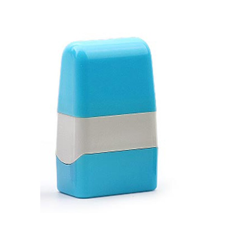 Roller Identity Theft Protection Stamp for Guarding Your ID Privacy Confidential Data YU-Home: blue