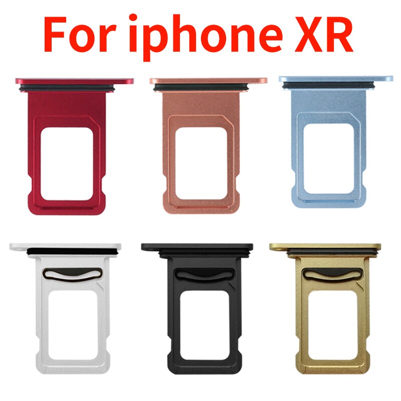 Soporte para tarjeta SIM para Iphone XR, bandeja de ranura, adaptador de contenedor, herramientas de extracción, accesorios para teléfono móvil, 10 Uds.