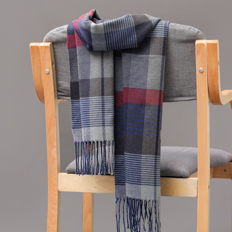 Plaid hiver écharpe femmes Foulard solide foulards décontracté écharpes cachemire Bufandas Hombre