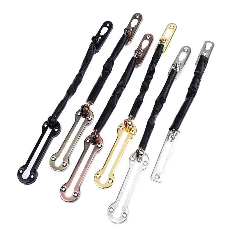 Anti-theft Stainless Steel Hotel Door Chain Latch Safety Guard Security Lock